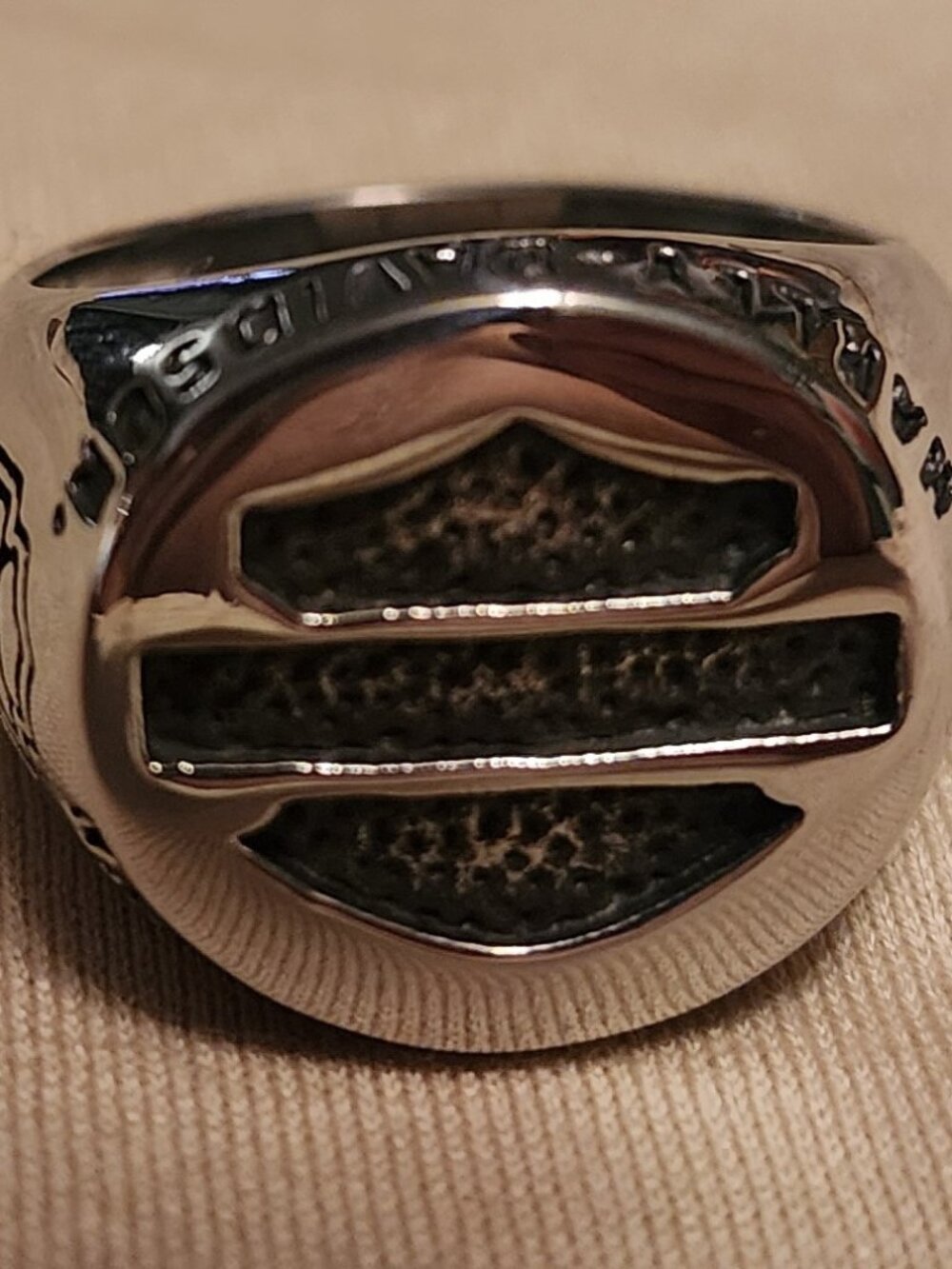 Harley-Davidson ring stainless steel